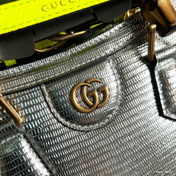 Hyper Peter lizard Gucci mini Diana bag 0715